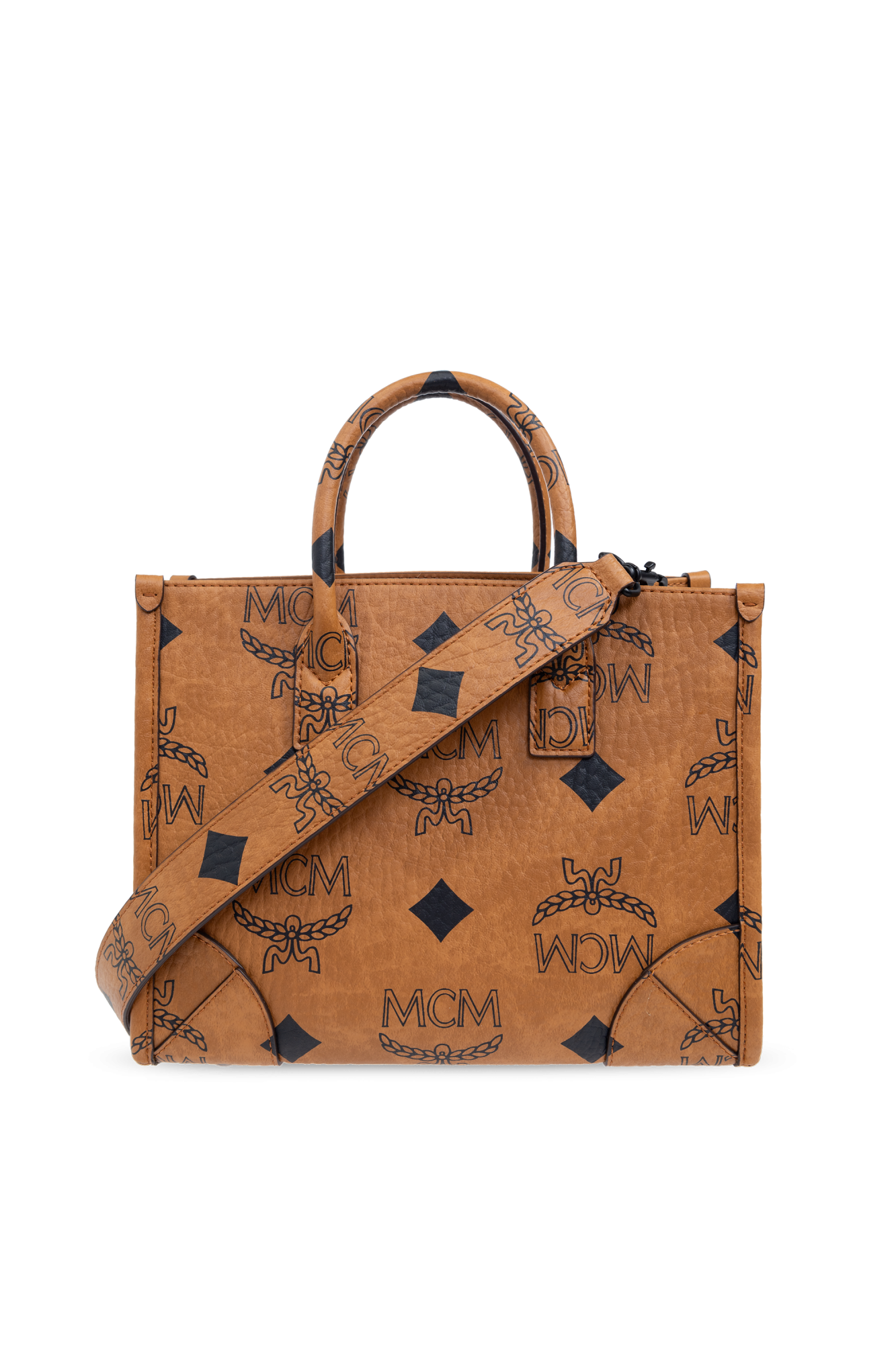 Brown MCM shopper bag MCM Vitkac France